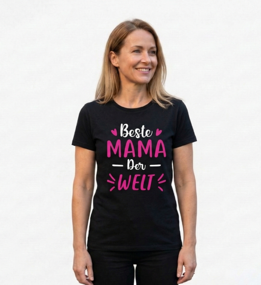 Beste Mama Der Welt - Damen Premium Organic T-Shirt