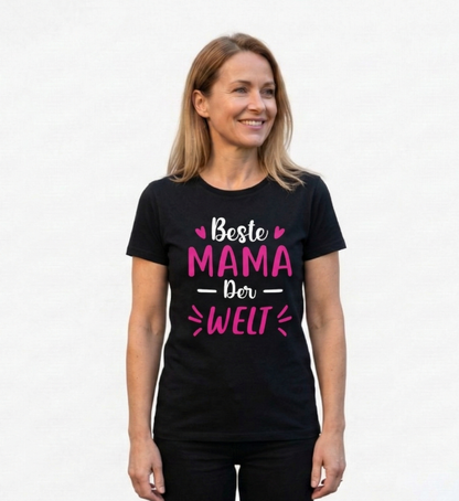 Beste Mama Der Welt - Damen Premium Organic T-Shirt