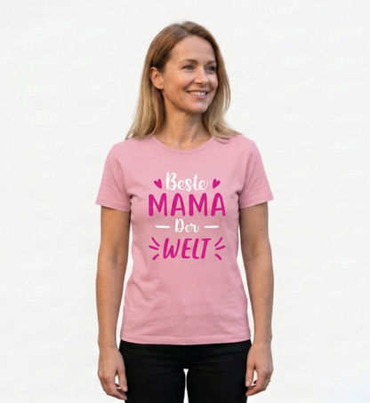 Beste Mama Der Welt - Damen Premium Organic T-Shirt