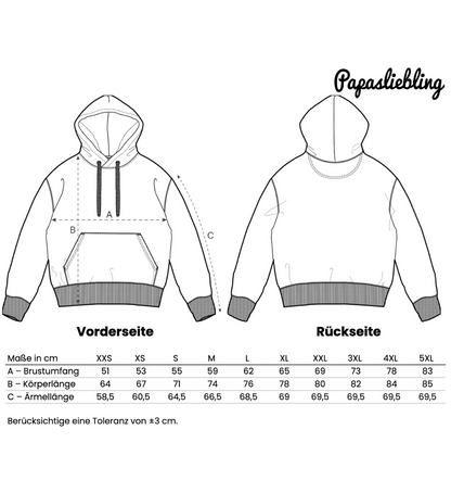 #1 Dad - Herren Premium Organic Hoodie